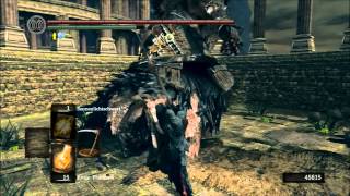 Dark Souls getting Hawkeye Goughs BowAdlerauge Goughs Rüstung amp Goughs Bogen finden [upl. by Brana]