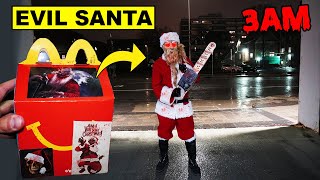 DO NOT ORDER THE EVIL SANTA CLAUS HAPPY MEAL AT 3AM EVIL SANTA CAME TO MY HOUSE [upl. by Eetsirhc350]