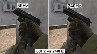 60hz vs 144hz vs 240hz ¿HAY DIFERENCIA  MONITORES GAMING [upl. by Hterag642]