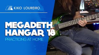 Megadeth Hangar 18  Practicing At Home [upl. by Bale]