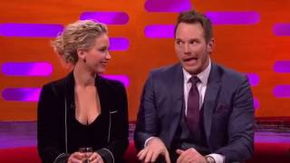 The Graham Norton Show Jennifer Lawrence Chris Pratt Jamie Oliver WillIAm [upl. by Landel986]