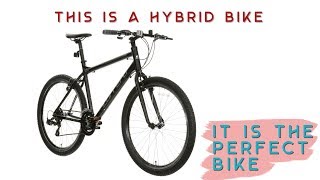 Why you NEED a Hybrid bike in the UK  Carrera Parva [upl. by Dagna89]