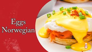 Eggs Norwegian Smoked Salmon Benedict [upl. by Linskey]