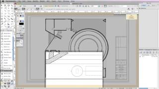 Vectorworks Architect 2014 Presenting and Annotating the Final Model  11 [upl. by Yerffeg]