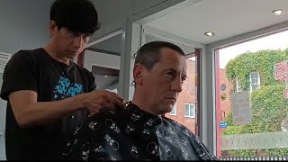 Asmr Barbers Buzz Cut for men [upl. by Kenward765]