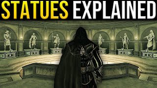 Every Iconic Assassin Statue Under Villa Auditore Explained [upl. by Irotal896]