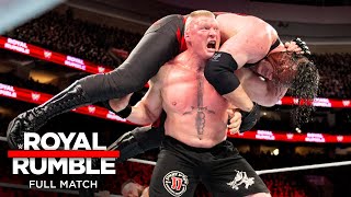 FULL MATCH  Lesnar vs Strowman vs Kane – Universal Title Triple Threat Match Royal Rumble 2018 [upl. by Gargan549]