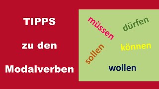 Tipps zu den Modalverben A2 [upl. by Anah]