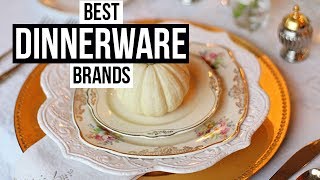 Top 5 Best Dinnerware Brands of 2017 [upl. by Manon]