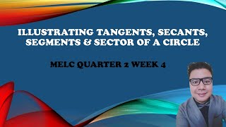 ILLUSTRATING TANGENTS AND SECANTS OF CIRCLES  MATHEMATICS 10  MELCS Q2  WEEK 5  TEACHER REIMAR [upl. by Gayla191]