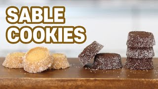 Classic Sablé Cookie Recipe  Ready for a butter cookie [upl. by Anivle183]