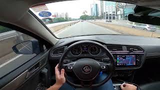 TESTE NA CIDADE  VW TIGUAN 250 TSI BLINDADA 2021 [upl. by Qifahs]