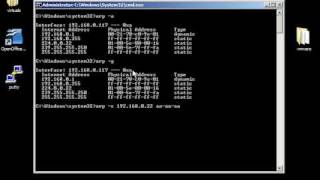 Windows command line networking arp getmac [upl. by Sucramel698]