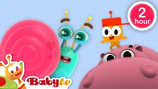 Best of BabyTV 8 🦄😍 Snail Trail  More Kids Songs amp Cartoons for Toddlers Full Episodes BabyTV [upl. by Odlamur]