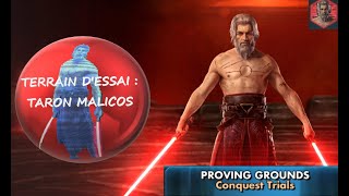 Terrain dessai  Taron Malicos PROVING GROUNDS SWGOH [upl. by Aland698]