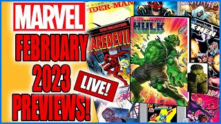 Marvel Comics Previews February 2023  Omnibus  Epic Collections  Trades  Collected Editions [upl. by Aseela72]