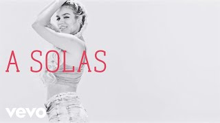 Karol G  A Solas Official Lyric Video [upl. by Gavette]