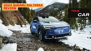 2024 Subaru Solterra Review [upl. by Alvie]