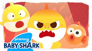 🔥Baby Shark is SO ANGRY  Compilation  Songs to Express Feelings for Kids  Baby Shark Official [upl. by Starla]