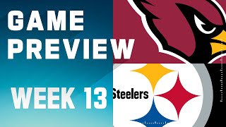 Arizona Cardinals vs Pittsburgh Steelers  2023 Week 13 Game Preview [upl. by Amadus602]