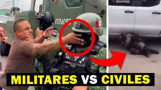 Los BRUTALES enfrentamientos entre CIVILES y MILITARES de México [upl. by Naujid714]