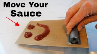 How To Pick Up And Set Down Sauce Without Changing Its Shape [upl. by Ettereve]