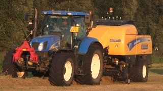 Loonb SPORTEL Persen met New Holland BB 9080 [upl. by Aubin]