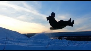 How to Make Extreme Sled Ramp [upl. by Kalinda]