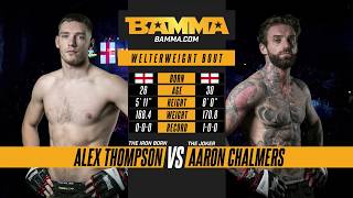 BAMMA 31 Alex Thompson vs Aaron Chalmers [upl. by Atiuqad]