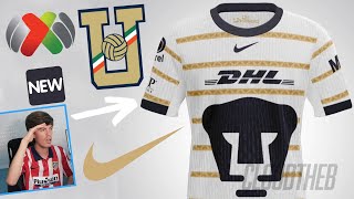 REACCIONO al NUEVO JERSEY NIKE de PUMAS UNAM 20242025 [upl. by Assirahc]