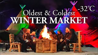 Jokkmokk Winter Market  Swedens Coldest amp Oldest Market 417 Year Old Jokkmokks Marknad [upl. by Ridgley]