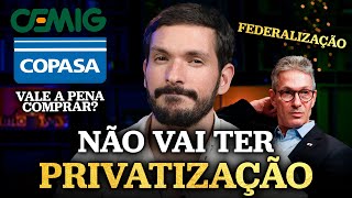 O QUE ESTÁ ACONTECENDO COM CEMIG E COPASA  Risco ou oportunidade [upl. by Arlynne]