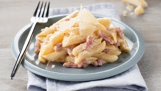 Recette Penne Carbonara [upl. by Mccahill28]