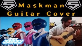 Abertura Maskman no violão  Maskman opening guitar cover [upl. by Kaufmann160]