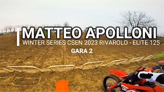 WINTER SERIES CSEN 2023 RIVAROLO GARA 2 ELITE 125 [upl. by Myron]