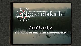 NOCTE OBDUCTA  Totholz Album Teaser 2017 [upl. by Bruning]