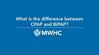 What is the difference between CPAP and BiPAP [upl. by Arrais]