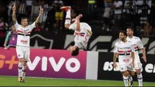 Melhores Momentos  Botafogo 3 x 4 São Paulo  Brasileirão 2017 [upl. by Belter]