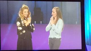 Rachel Platten stand by you amp fight song Younique Convention [upl. by Oikim]