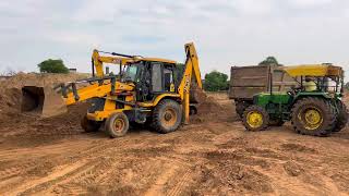 JCB और john deere से बनाया डम्पर के लिए रास्ता [upl. by Yrdua]