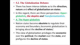 Chapter 5 Globalization and Regionalism [upl. by Lennahs]