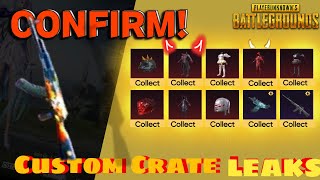 Custom Crates Leaks  AKM Hellfire is Back  Pub G  Ruler Hunter [upl. by Nialb]