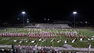 Crestview High School  The Big Red Machine  District 1 FBA MPA 10142023 [upl. by Yahsram]