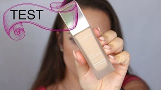 Pierwsze wrażenie  test na żywo  Clarins Everlasting Foundation  recenzja [upl. by Eibba524]