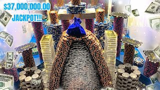 🟠MUST SEE HIGH RISK COIN PUSHER 500000000 BUY IN WON OVER 3700000000 MEGA JACKPOT [upl. by Ilwain]