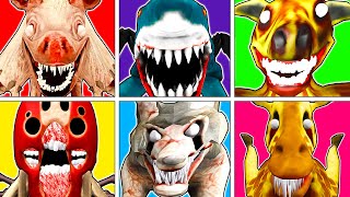 ROBLOX NEW ZOOCHOSIS MORPHS ALL MUTANT ZOO MONSTERS UNLOCKED [upl. by Acirema]