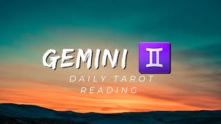 GEMINI ♊ DAILY TAROT READING 🔮🧿 5212024 COLLABORATION [upl. by Nitsua352]