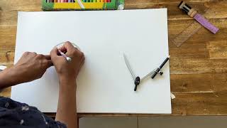 How to Draw a Mandala  Easy Art Tutorial for Kids and Adults [upl. by Acirtap]