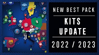 PES 2013  New Best Pack Kits Update • 2022  2023 • HD [upl. by Alledi]