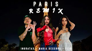 Paris Remix  Ingratax Maria Becerra amp Feid Music Video Prod By Juotropx [upl. by Waldemar]